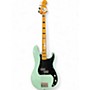 Used Squier Classic Vibe 1970S Precision Bass Surf Green Electric Bass Guitar Surf Green