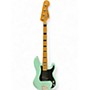 Used Squier Classic Vibe 1970S Precision Bass Surf Green Electric Bass Guitar Surf Green