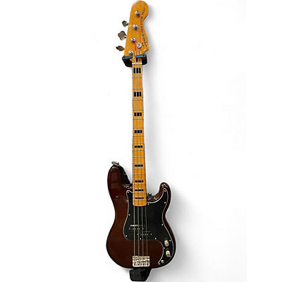 Used Squier Classic Vibe 1970S Precision Bass Walnut Electric Bass Guitar