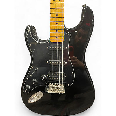 Squier Used Squier Classic Vibe 1970S Stratocaster Left Handed Black Solid Body Electric Guitar