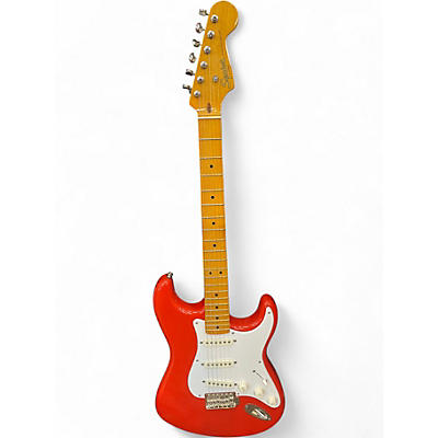 Used Squier Classic Vibe '50s Stratocaster Fiesta Red Solid Body Electric Guitar