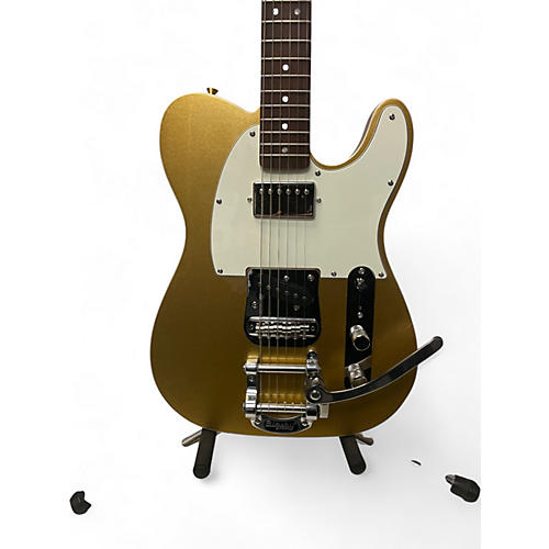 Used Squier Classic Vibe 60's Custom Telecaster SH Aztec Gold Solid Body Electric Guitar Aztec Gold