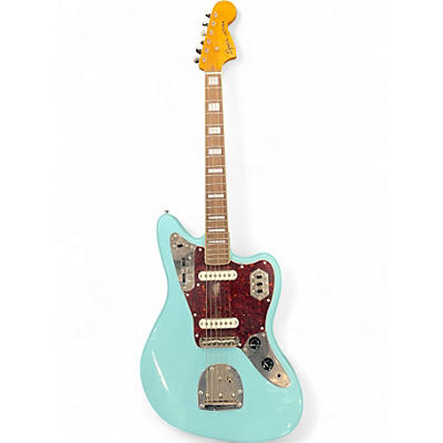 Used Squier Classic Vibe 60s Jaguar Sonic Blue Solid Body Electric Guitar