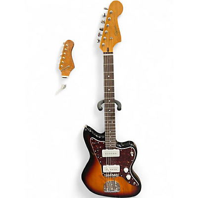 Used Squier Classic Vibe 60s Jazzmaster 2 Color Sunburst Solid Body Electric Guitar