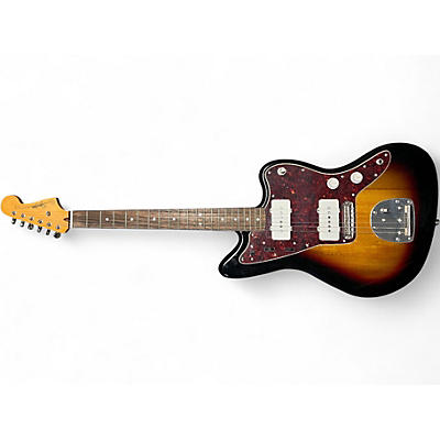 Used Squier Classic Vibe 60s Jazzmaster 3 Tone Sunburst Solid Body Electric Guitar