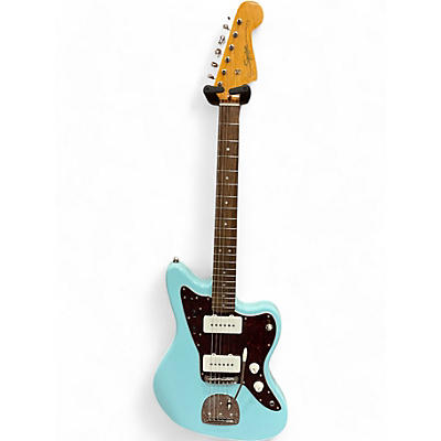 Squier Used Squier Classic Vibe 60s Jazzmaster Blue Solid Body Electric Guitar