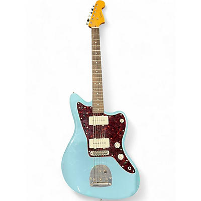 Squier Used Squier Classic Vibe 60s Jazzmaster Blue Solid Body Electric Guitar