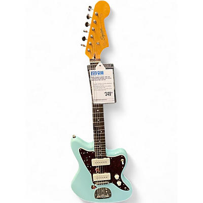 Used Squier Classic Vibe 60s Jazzmaster Daphne Blue Solid Body Electric Guitar