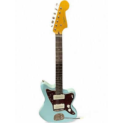 Used Squier Classic Vibe 60s Jazzmaster Daphne Blue Solid Body Electric Guitar
