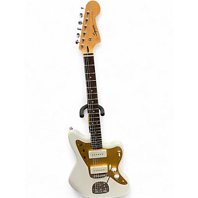 Used Squier Classic Vibe 60s Jazzmaster Olympic White Solid Body Electric Guitar
