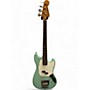 Used Squier Used Squier Classic Vibe 60s Mustang Bass Surf Green Electric Bass Guitar Surf Green