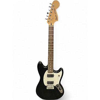 Used Squier Classic Vibe 60s Mustang Black and White Solid Body Electric Guitar