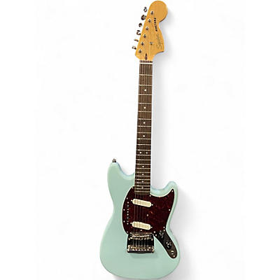 Used Squier Classic Vibe 60's Mustang Blue Solid Body Electric Guitar