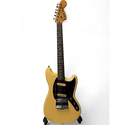 Squier Used Squier Classic Vibe 60s Mustang Butterscotch Solid Body Electric Guitar Butterscotch