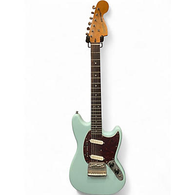 Used Squier Classic Vibe 60s Mustang Daphne Blue Solid Body Electric Guitar