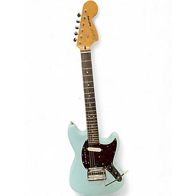 Used Squier Classic Vibe 60s Mustang Sonic Blue Solid Body Electric Guitar