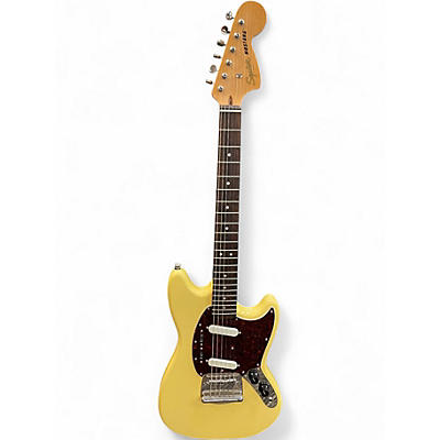 Used Squier Classic Vibe 60s Mustang Vintage White Solid Body Electric Guitar