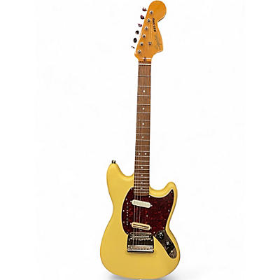 Used Squier Classic Vibe 60s Mustang Vintage White Solid Body Electric Guitar