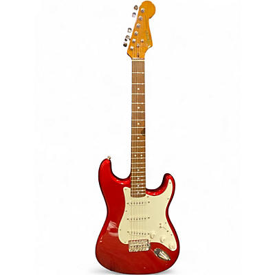 Used Squier Classic Vibe '60s Stratocaster Red Solid Body Electric Guitar