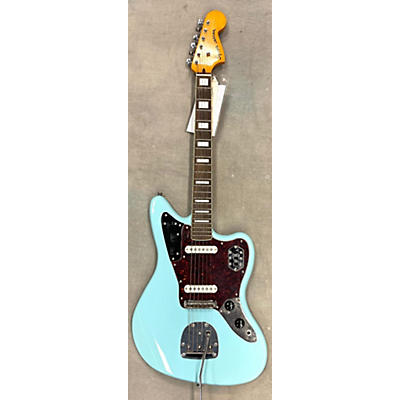 Squier Used Squier Classic Vibe 70s Jaguar Daphne Blue Solid Body Electric Guitar