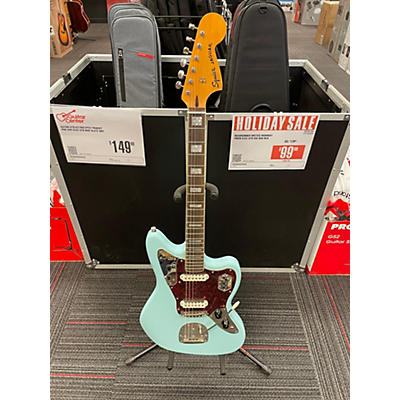 Squier Used Squier Classic Vibe 70's Jaguar Daphne Blue Solid Body Electric Guitar