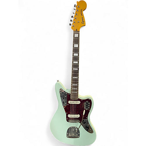 Used Squier Classic Vibe 70s Jaguar Daphne Blue Solid Body Electric Guitar Daphne Blue