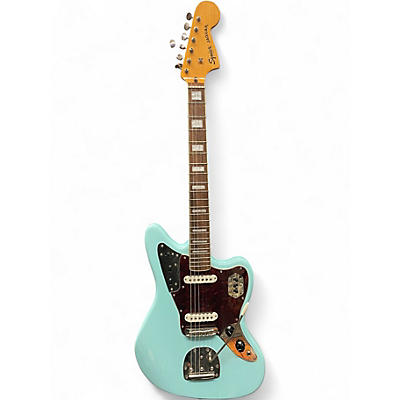 Used Squier Classic Vibe '70s Jaguar Daphne Blue Solid Body Electric Guitar