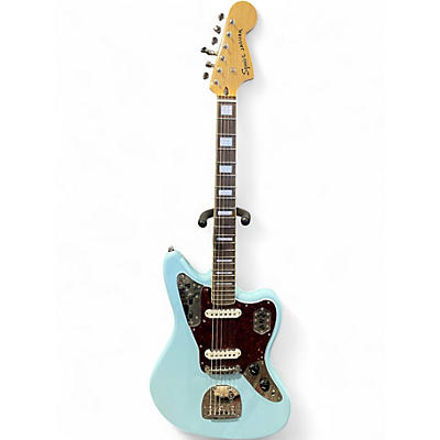 Used Squier Classic Vibe '70s Jaguar Daphne Blue Solid Body Electric Guitar