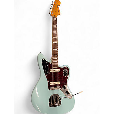 Used Squier Classic Vibe 70s Jaguar Daphne Blue Solid Body Electric Guitar
