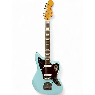 Used Squier Classic Vibe '70s Jaguar Daphne Blue Solid Body Electric Guitar