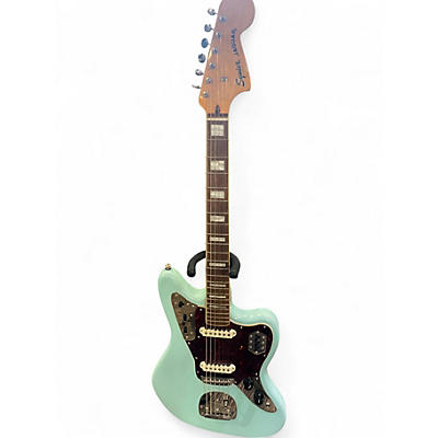 Used Squier Classic Vibe '70s Jaguar Daphne Blue Solid Body Electric Guitar
