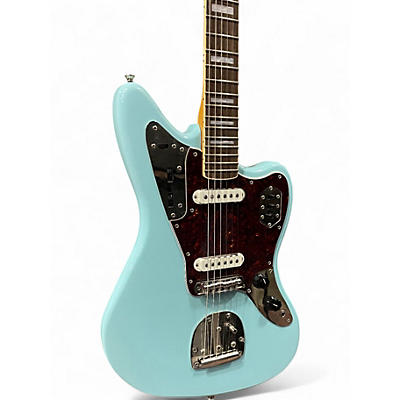 Used Squier Classic Vibe 70s Jaguar Sonic Blue Solid Body Electric Guitar