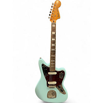 Used Squier Classic Vibe 70s Jaguar Surf Green Solid Body Electric Guitar