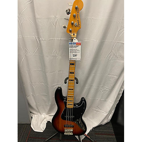 Squier Used Squier Classic Vibe 70s Jazz Bass 2 Tone Sunburst Electric Bass Guitar 2 Tone Sunburst