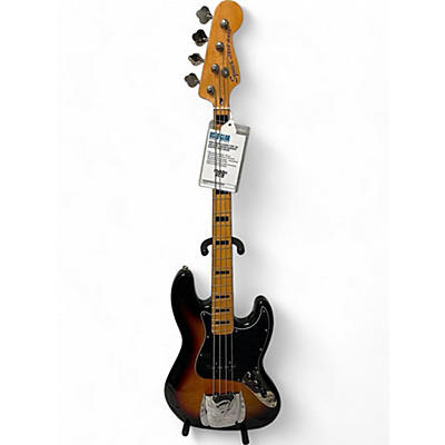 Squier Used Squier Classic Vibe 70s Jazz Bass 3 Color Sunburst Electric Bass Guitar