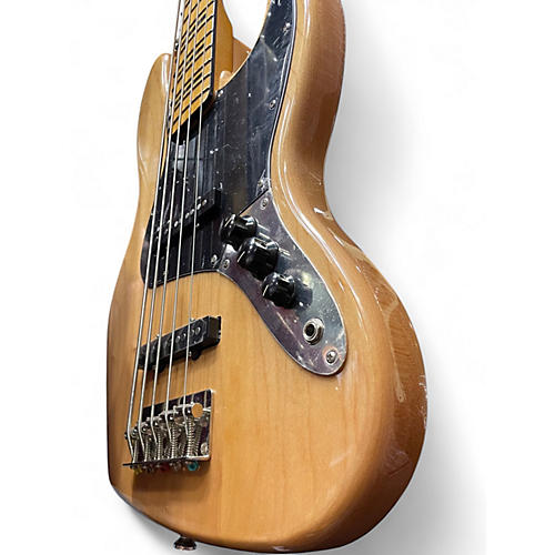 Used Squier Classic Vibe 70s Jazz Bass 5 Natural Electric Bass Guitar Natural