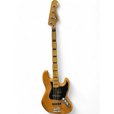 Used Squier Classic Vibe 70s Jazz Bass Antique Natural Electric Bass Guitar