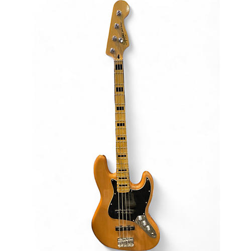 Used Squier Classic Vibe 70s Jazz Bass Antique Natural Electric Bass Guitar Antique Natural