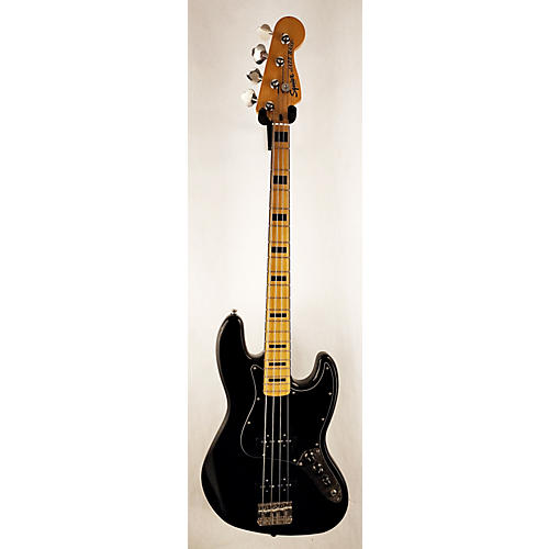 Squier Used Squier Classic Vibe 70s Jazz Bass Black Electric Bass Guitar Black