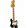 Used Squier Classic Vibe 70s Jazz Bass Black Electric Bass Guitar Black