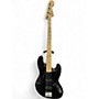 Used Squier Classic Vibe 70s Jazz Bass Black Electric Bass Guitar Black