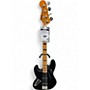 Used Squier Classic Vibe 70s Jazz Bass Black Electric Bass Guitar Black