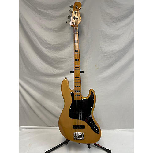 Squier Used Squier Classic Vibe 70s Jazz Bass Natural Electric Bass Guitar Natural