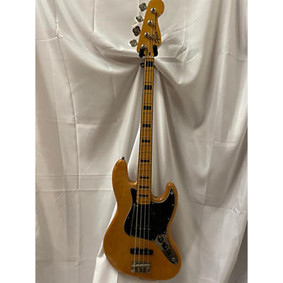 Squier Used Squier Classic Vibe 70s Jazz Bass Natural Electric Bass Guitar