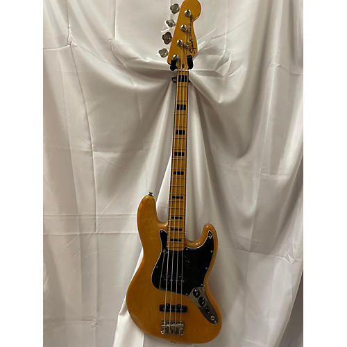 Squier Used Squier Classic Vibe 70s Jazz Bass Natural Electric Bass Guitar Natural