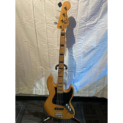 Squier Used Squier Classic Vibe 70s Jazz Bass Natural Electric Bass Guitar