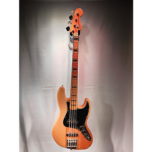 Squier Used Squier Classic Vibe 70s Jazz Bass Natural Electric Bass Guitar Natural