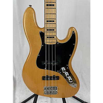 Squier Used Squier Classic Vibe 70s Jazz Bass Natural Electric Bass Guitar