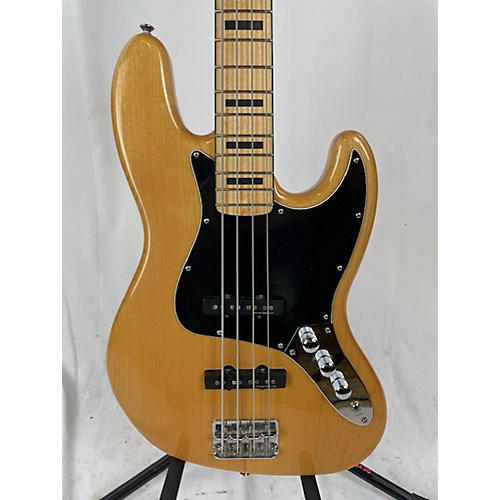 Squier Used Squier Classic Vibe 70s Jazz Bass Natural Electric Bass Guitar Natural