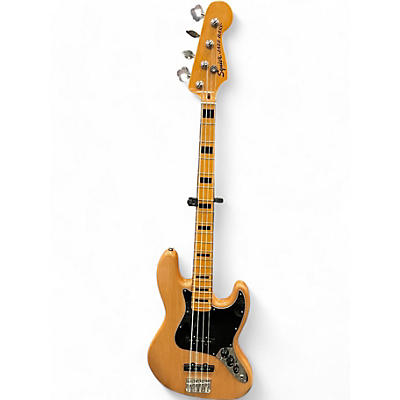 Squier Used Squier Classic Vibe 70s Jazz Bass Natural Electric Bass Guitar